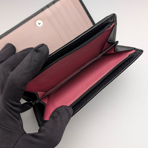 Radley London Black Cowhide Leather Bifold Wallet Scottish Terrier